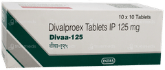 Divaa 125 Tablet 10 Divaa 125 Tablet 10